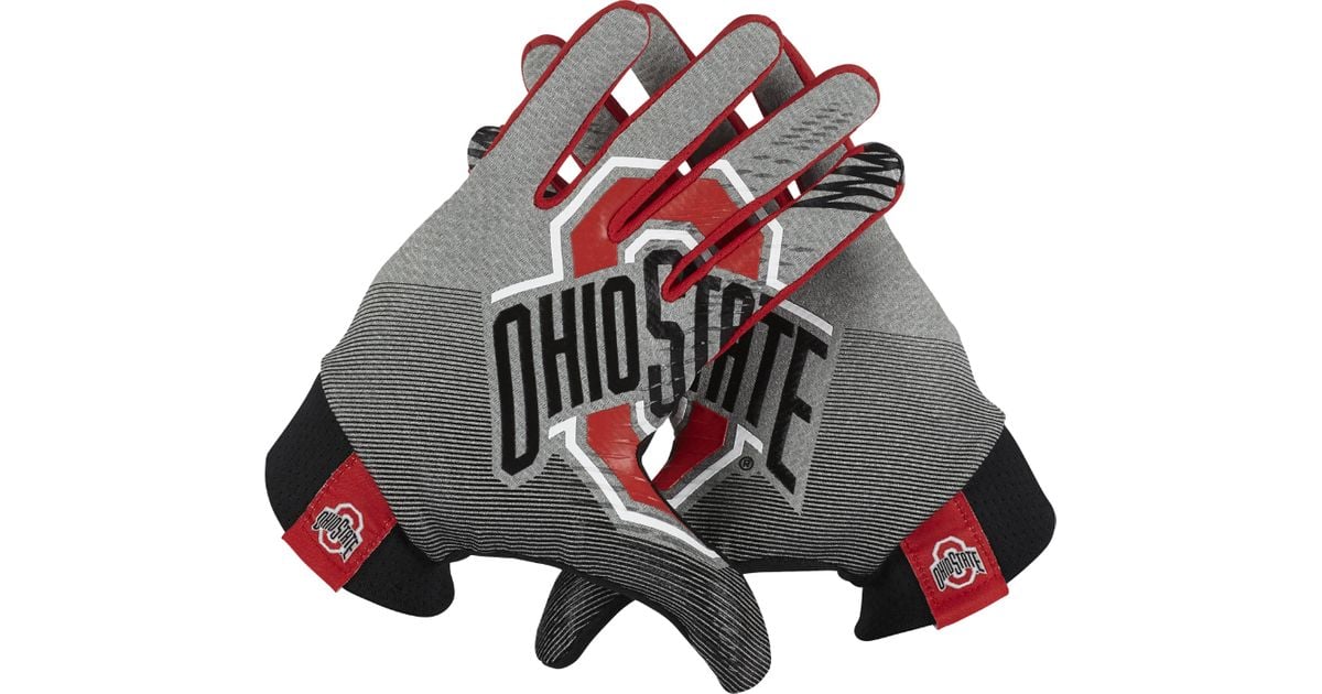 Nike Stadium ohio State Football Gloves in Gray for Men Lyst